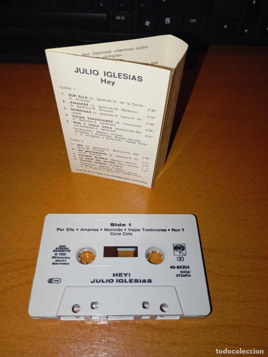 Casetes antiguos: JULIO IGLESIAS &rdquo;Hey&rdquo; - Foto 3