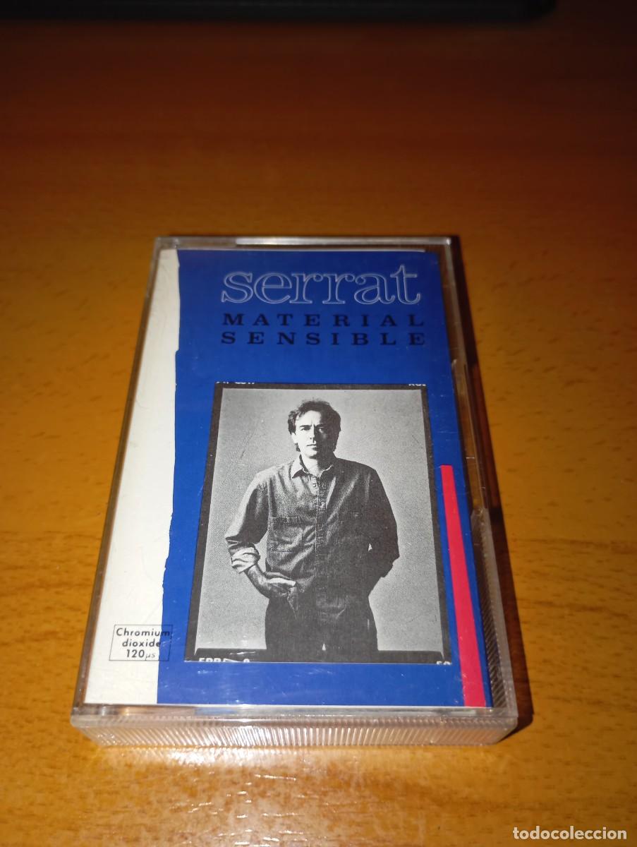 Casetes antiguos: SERRAT &rdquo;material sensible&rdquo; - Foto 1