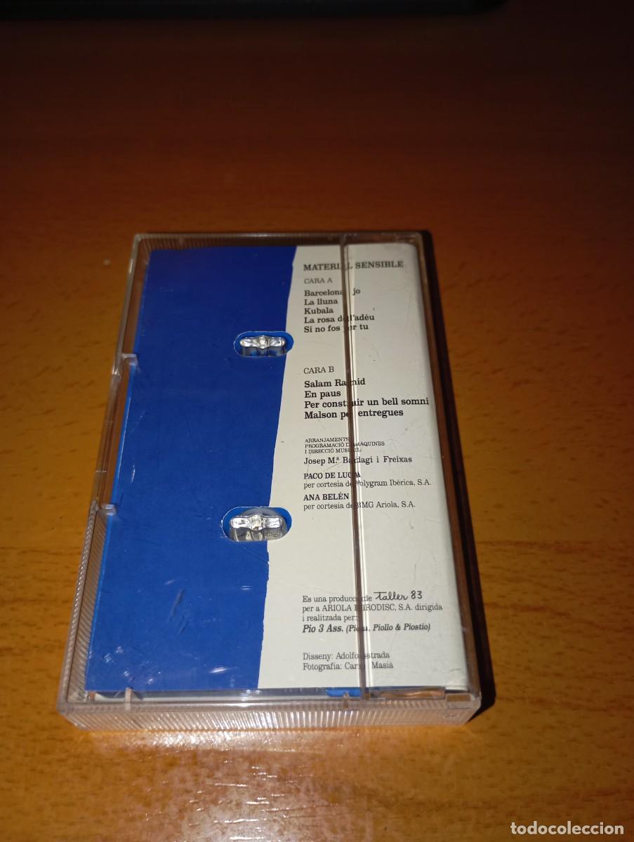 Casetes antiguos: SERRAT &rdquo;material sensible&rdquo; - Foto 2