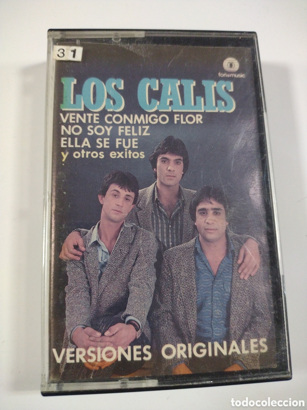 Casetes antiguos: LOS CALIS. VENTE CONMIGO FLOR. VERSIONES ORIGINALES. CASSETTE - Foto 1