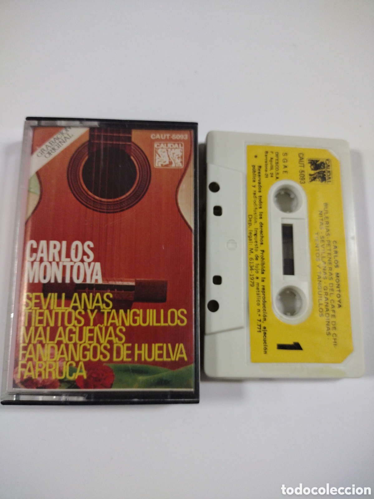 Casetes antiguos: Carlos Montoya. CASSETTE - Foto 1