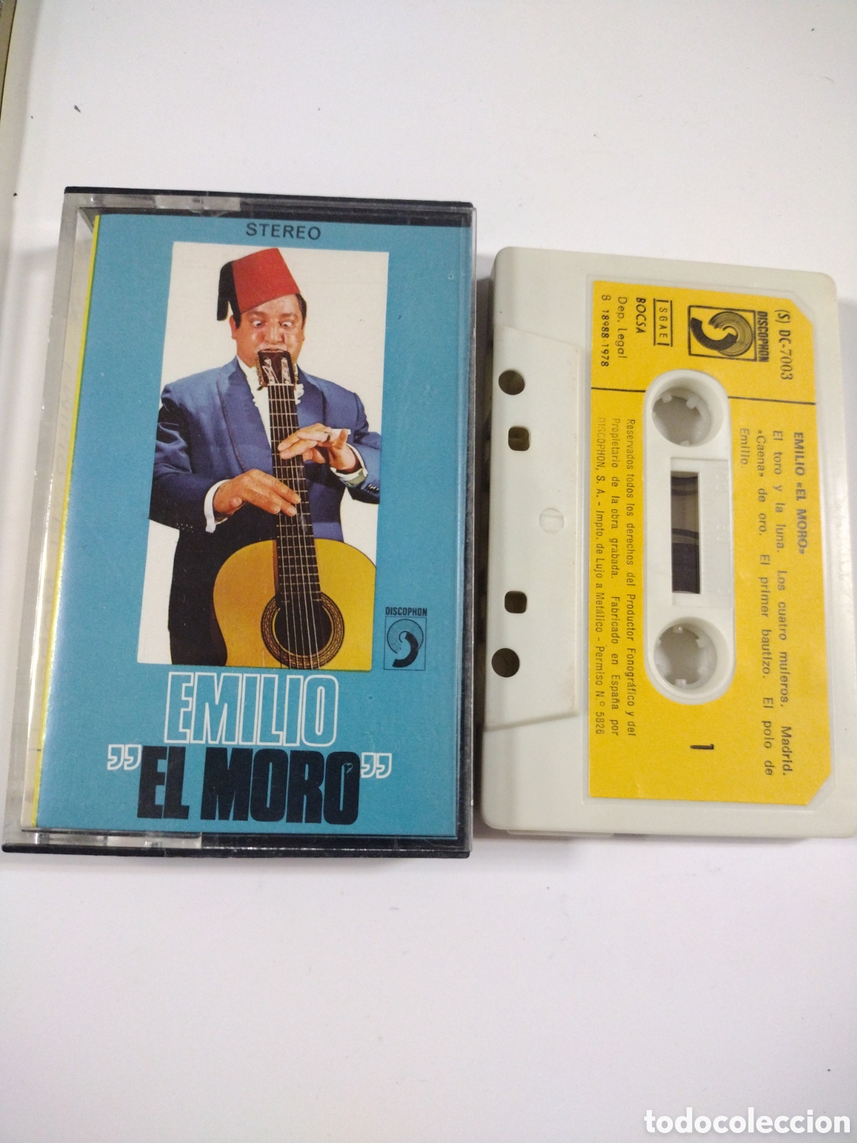 Casetes antiguos: EMILIO EL MORO. CASSETTE - Foto 1