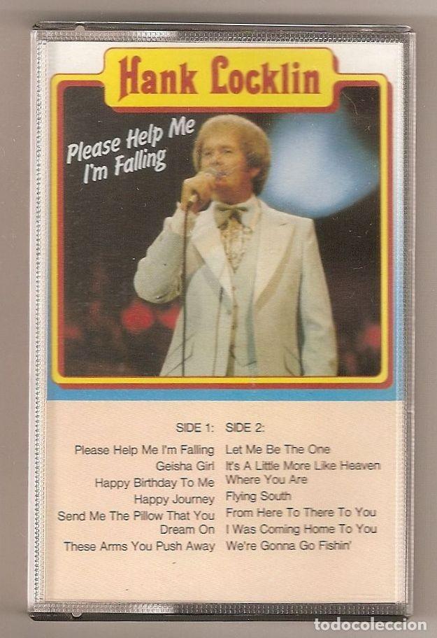Casetes antiguos: HANK LOCKLIN .- PLEASE HELP ME I&acute;M FALLING. - Foto 1