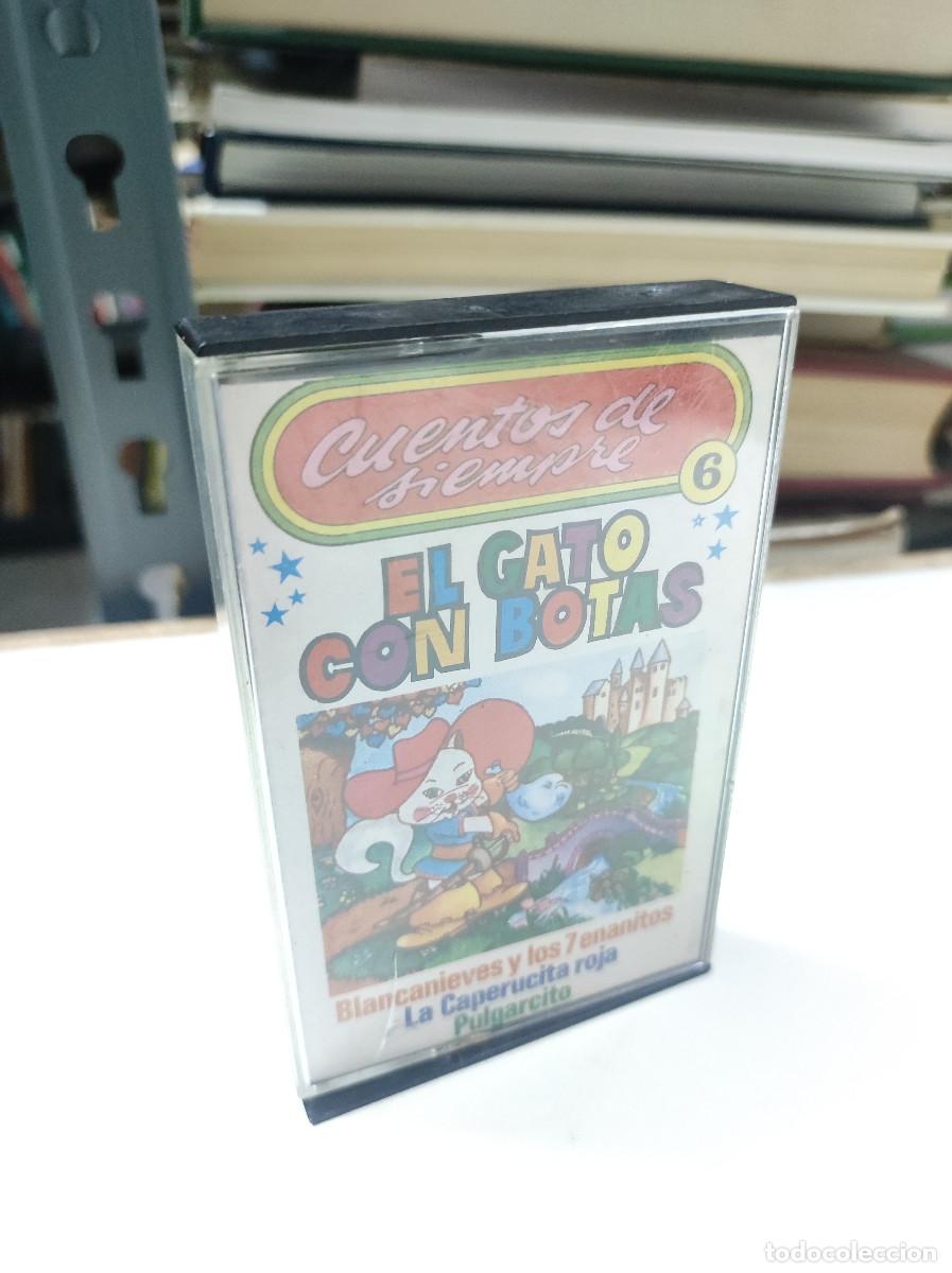 Casetes antiguos: CUENTOS DE SIEMPRE EL GATO CON BOTAS - Foto 1