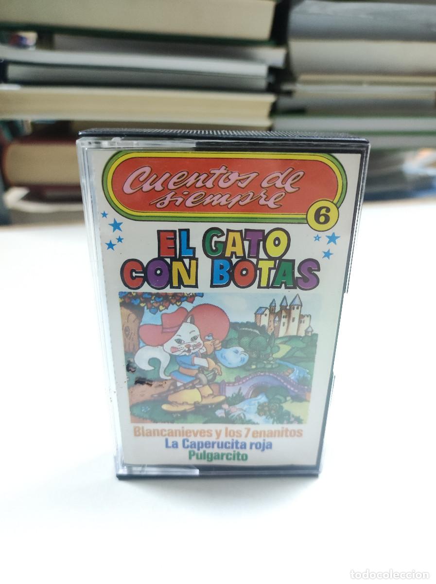 Casetes antiguos: CUENTOS DE SIEMPRE EL GATO CON BOTAS - Foto 1