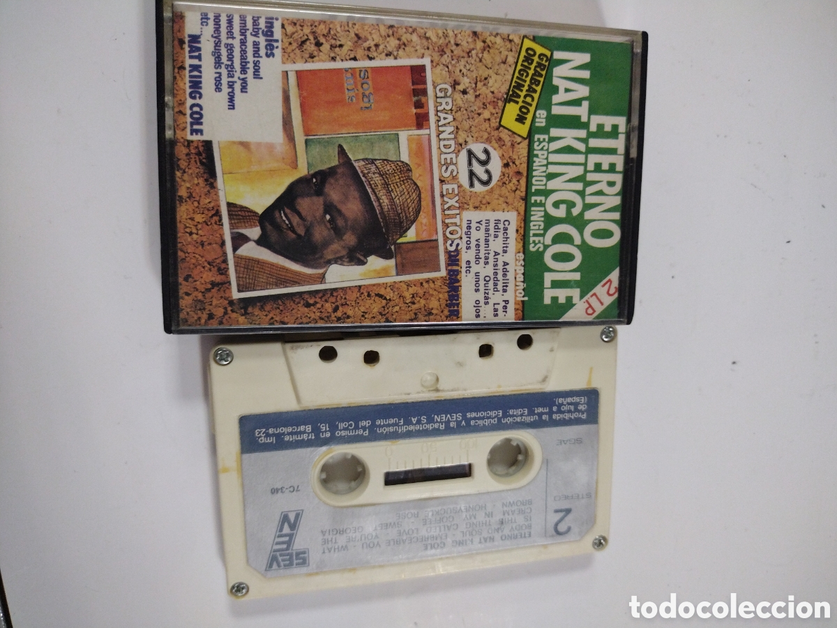 Casetes antiguos: Nat King Cole. Eterno. CASSETTE. - Foto 1