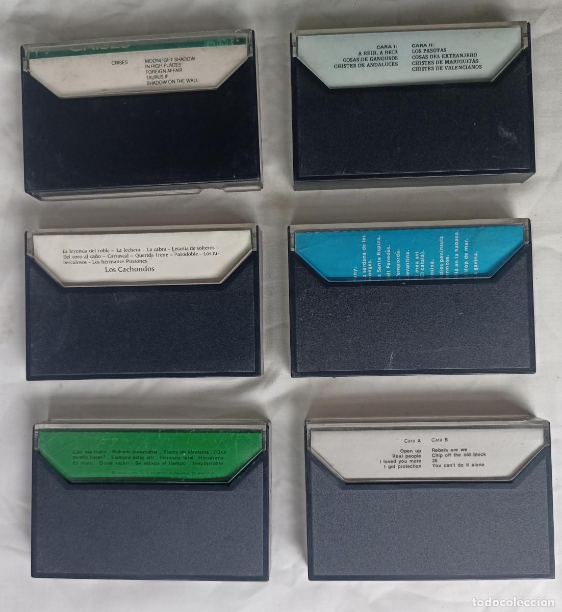Casetes antiguos: Lote 6 casetes variados - Foto 2