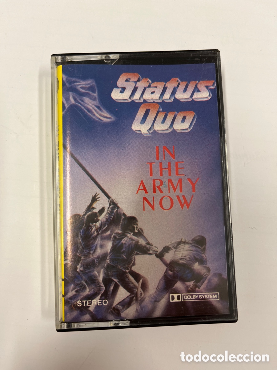 Casetes antiguos: Status Quo. In The army now - Foto 1