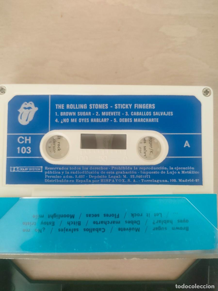 Casetes antiguos: ROLLING STONES - STICKY FINGERS - Foto 2
