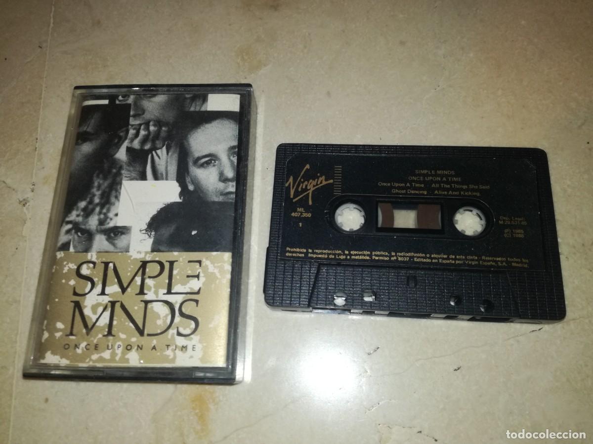 Casetes antiguos: SIMPLE MINDS-ONCE UPON A TIME-ORIGINAL ESPA&Ntilde;OL 1985 - Foto 1