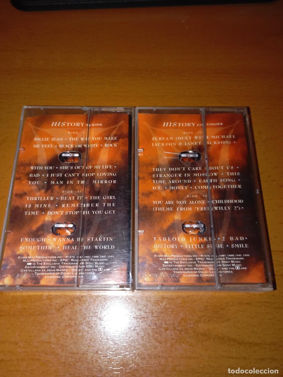 Casetes antiguos: MICHAEL JACKSON &rdquo;History&rdquo; - Foto 2