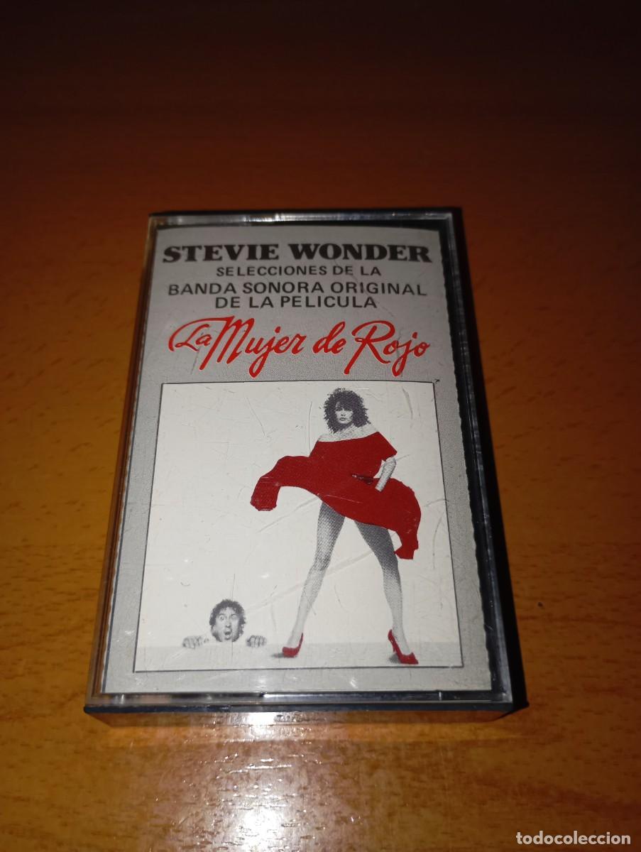 Casetes antiguos: STEVIE WONDER &rdquo; La mujer de rojo&rdquo; - Foto 1