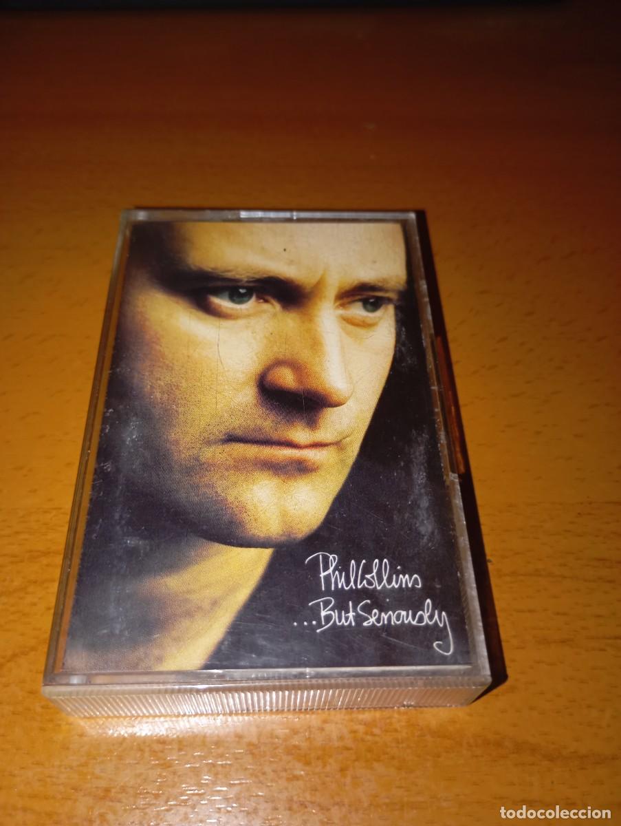 Casetes antiguos: PHIL COLLINS &rdquo;But seriously&rdquo; - Foto 1