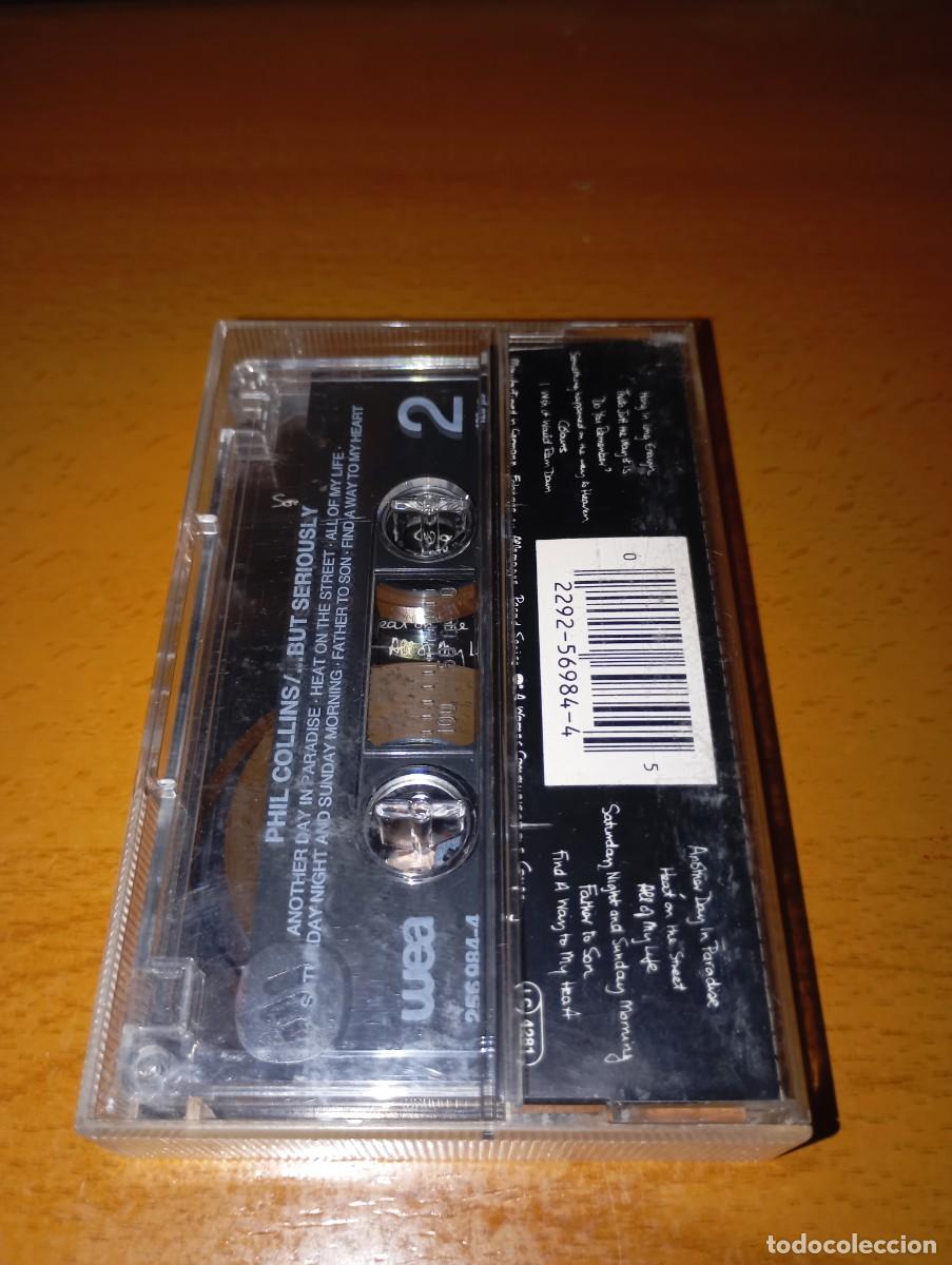 Casetes antiguos: PHIL COLLINS &rdquo;But seriously&rdquo; - Foto 2