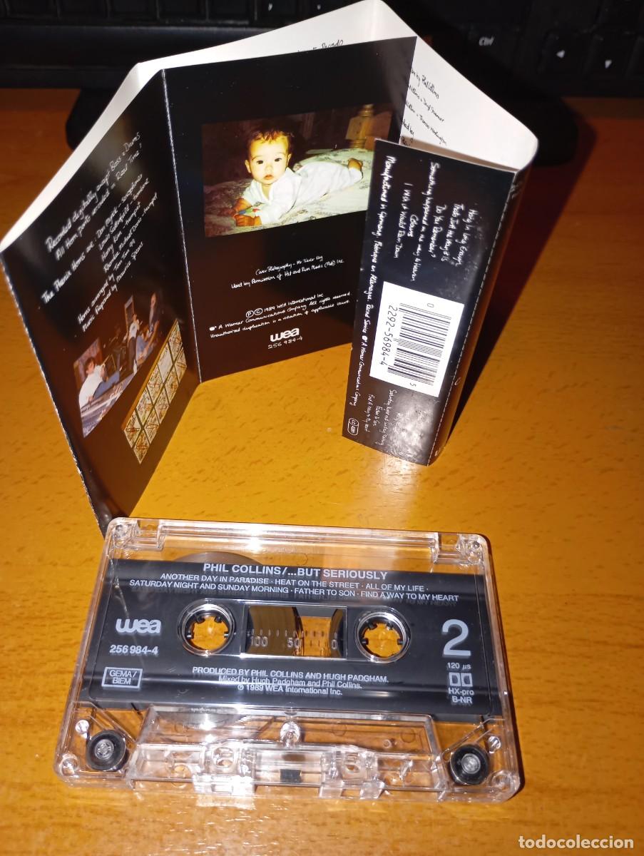 Casetes antiguos: PHIL COLLINS &rdquo;But seriously&rdquo; - Foto 3