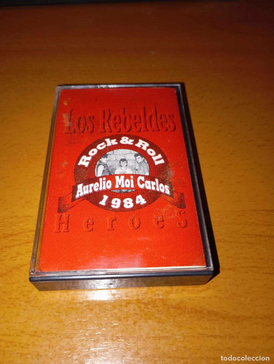Casetes antiguos: LOS REBELDES &rdquo;Heroes&rdquo; - Foto 1