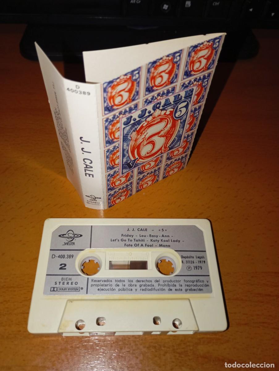 Casetes antiguos: J.J. CALE &rdquo;5&rdquo; Casete 1979 - Foto 3