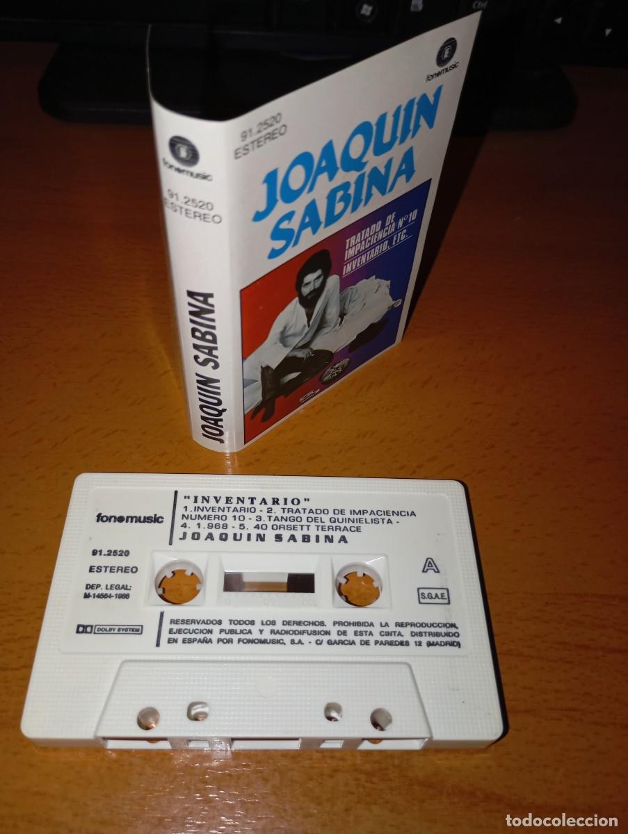 Casetes antiguos: JOAQUIN SABINA &rdquo;Inventario&rdquo; - Foto 3