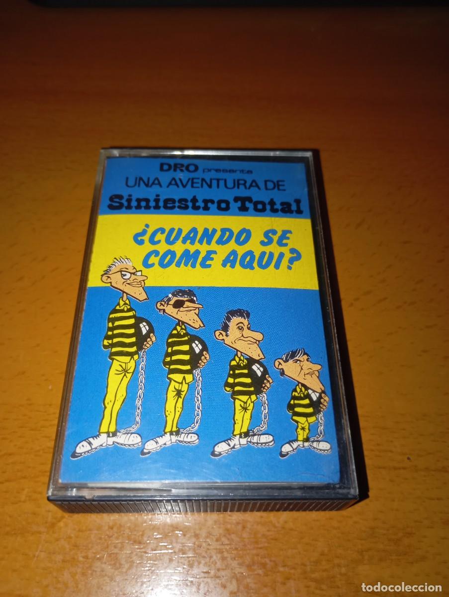 Casetes antiguos: SINIESTRO TOTAL &iquest;Cuando se come aqu&iacute;? - Foto 1