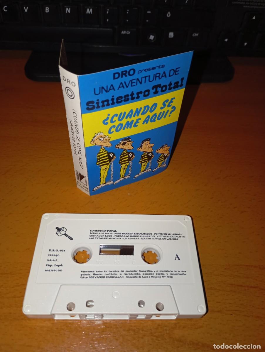 Casetes antiguos: SINIESTRO TOTAL &iquest;Cuando se come aqu&iacute;? - Foto 3