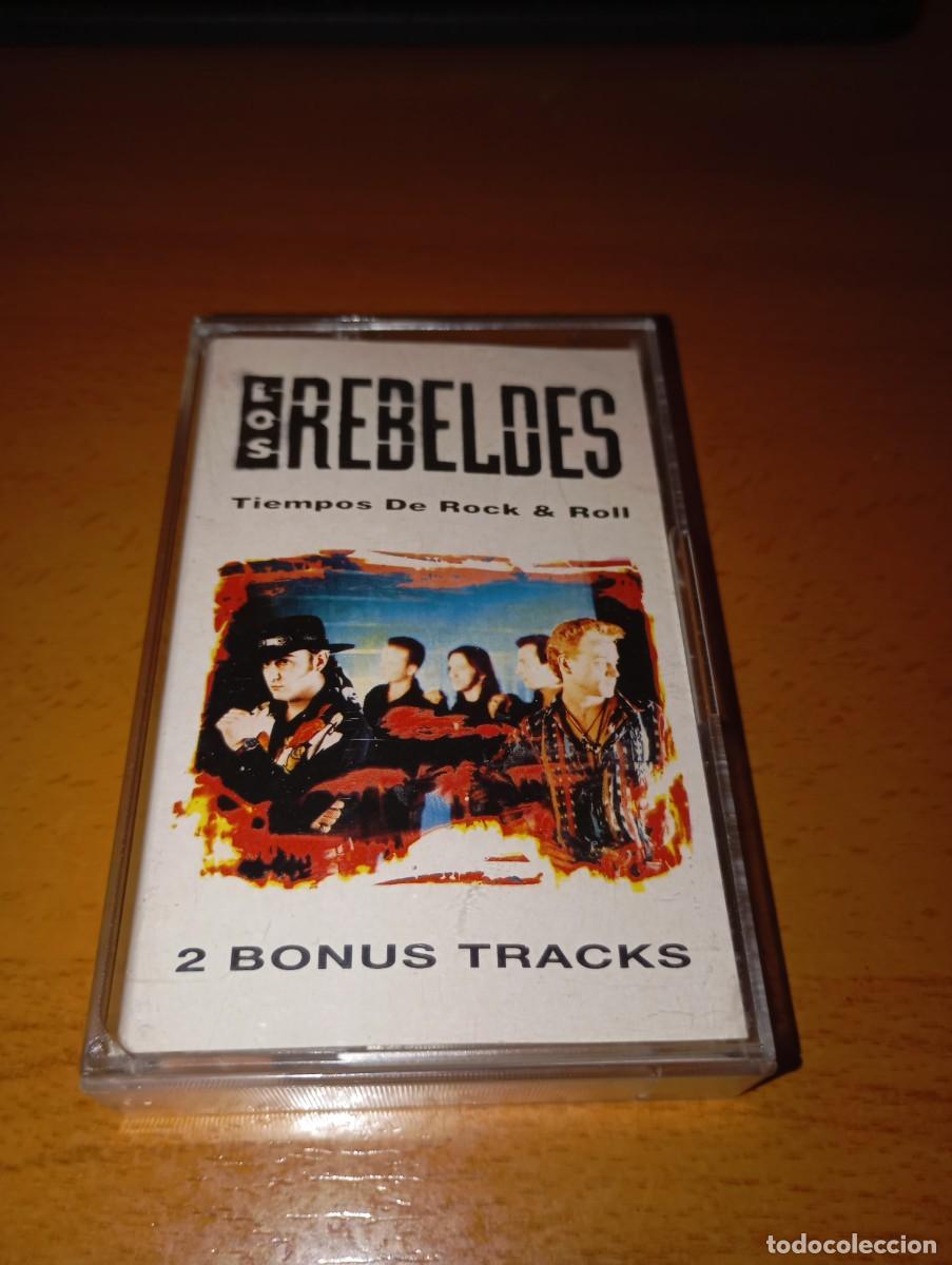 Casetes antiguos: LOS REBELDES &rdquo;Tiempos de rock & Roll&rdquo; - Foto 1