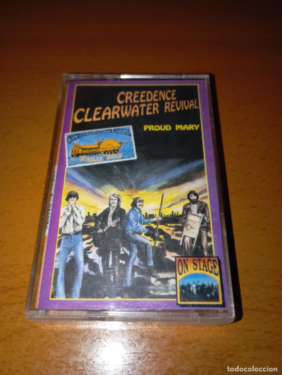 Casetes antiguos: CREEDENCE CLEARWATER REVIVAL &rdquo;On stage&rdquo; - Foto 1