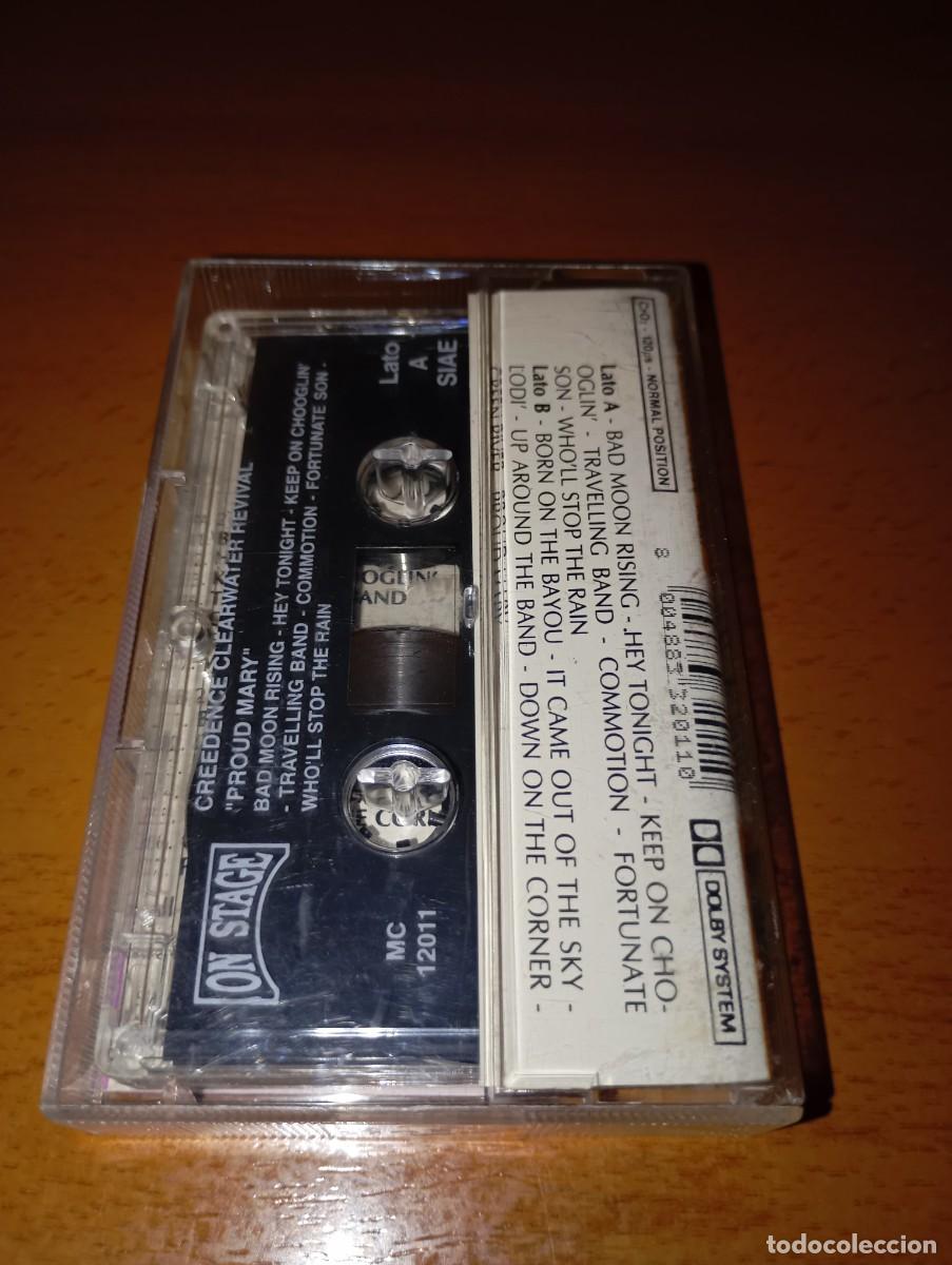 Casetes antiguos: CREEDENCE CLEARWATER REVIVAL &rdquo;On stage&rdquo; - Foto 2
