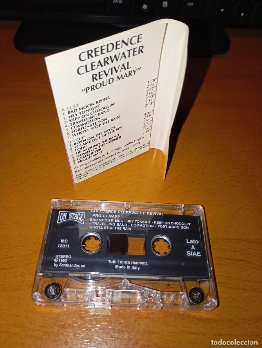 Casetes antiguos: CREEDENCE CLEARWATER REVIVAL &rdquo;On stage&rdquo; - Foto 3
