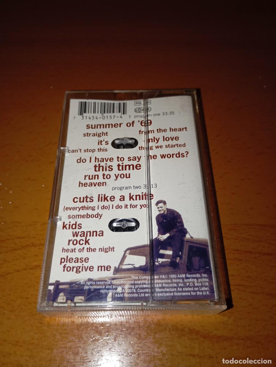 Casetes antiguos: BRYAN ADAMS &rdquo;So far so good&rdquo; - Foto 2