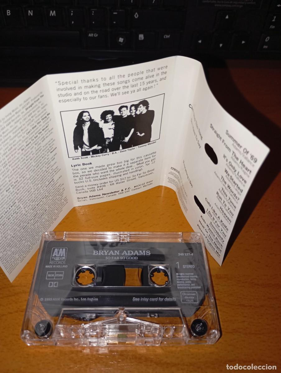 Casetes antiguos: BRYAN ADAMS &rdquo;So far so good&rdquo; - Foto 3