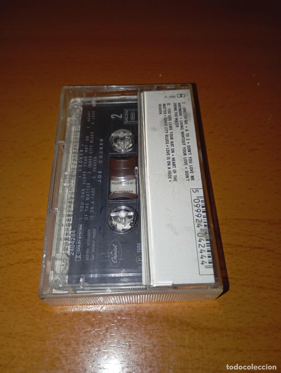 Casetes antiguos: JOE COCKER &rdquo;Cocker&rdquo; 1986 - Foto 2