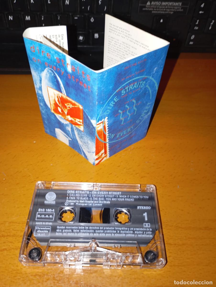 Casetes antiguos: DIRE STRAITS &rdquo;On every street&rdquo; - Foto 3