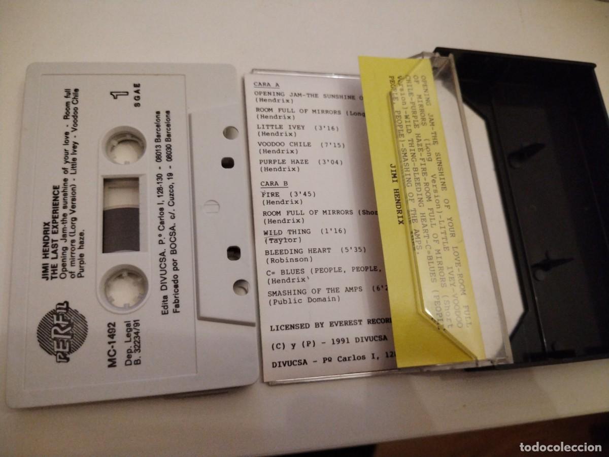 Casetes antiguos: Jimi Hendrix -the last experience - Foto 4