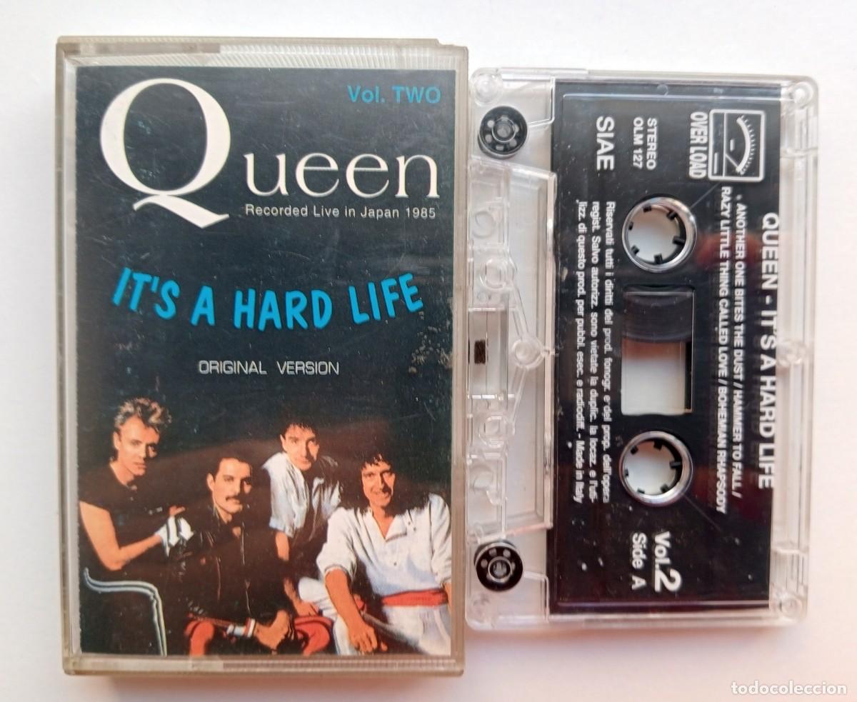 Casetes antiguos: CASSETTE QUEEN - IT&acute;S A HARD LIFE - Foto 1