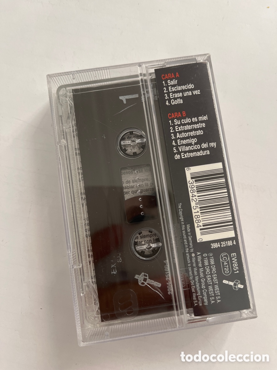 Casetes antiguos: EXTREMODURO - CANCIONES PROHIBIDAS - Foto 2