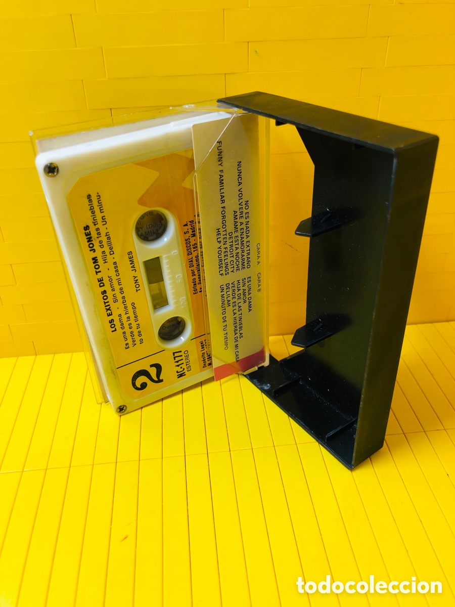 Casetes antiguos: CASSETTE ● LOS EXITOS DE TOM JONES ● TONY JAMES ● - Foto 3