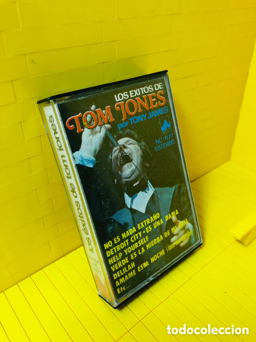 Casetes antiguos: CASSETTE ● LOS EXITOS DE TOM JONES ● TONY JAMES ● - Foto 1