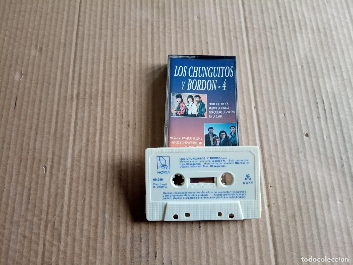 Casetes antiguos: LOS CHUNGUITOS & BORDON 4 CASETE 1993 - Foto 1