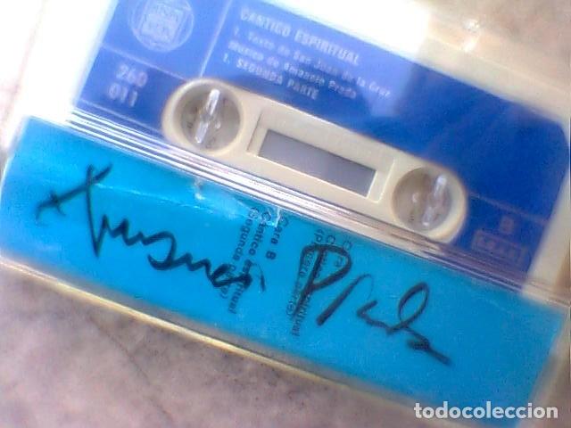 Casetes antiguos: &iexcl; Firmado ! - Amancio Prada - C&aacute;ntico Espiritual (Hispavox, 1977) - Foto 1