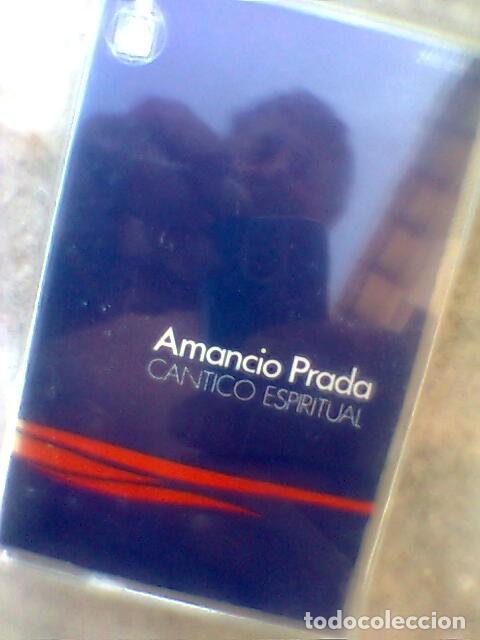 Casetes antiguos: &iexcl; Firmado ! - Amancio Prada - C&aacute;ntico Espiritual (Hispavox, 1977) - Foto 2