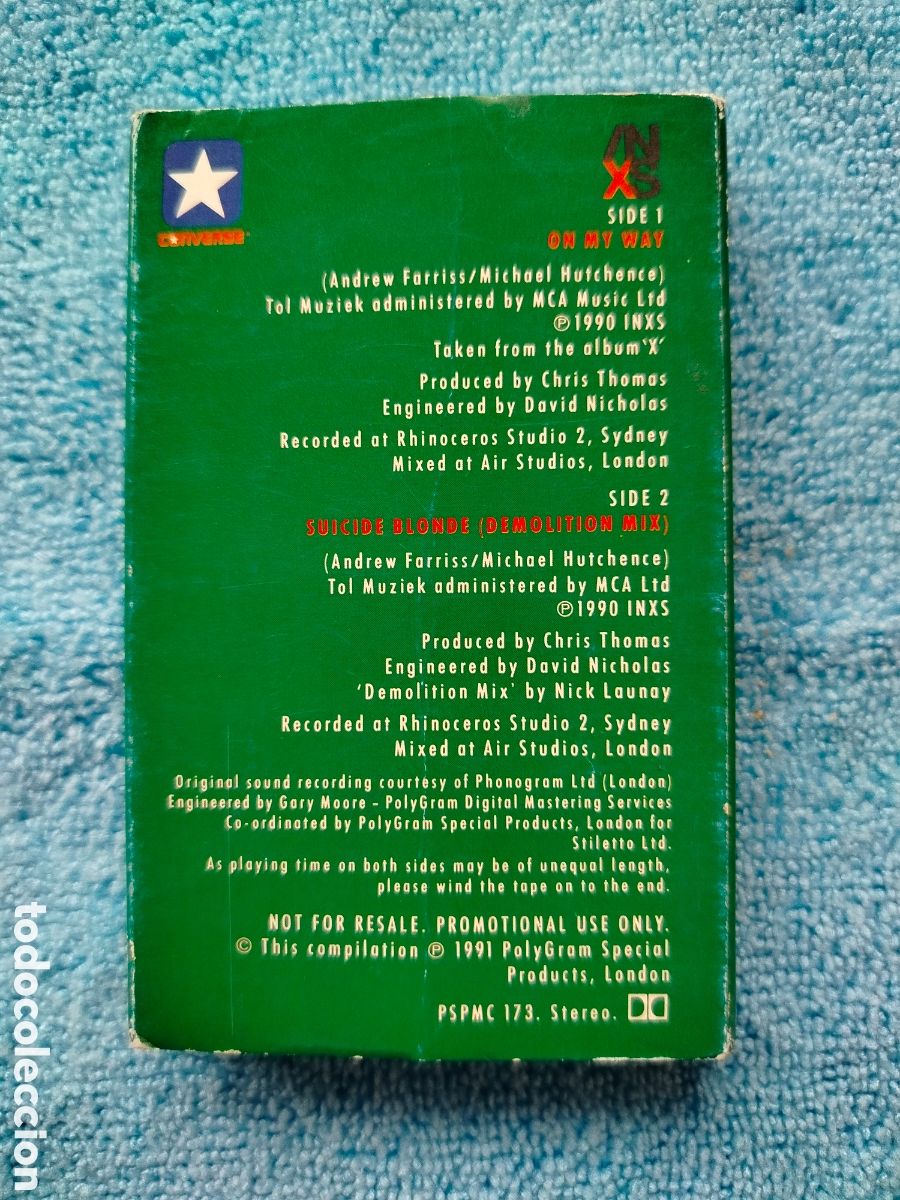 Casetes antiguos: Cassette Single Inxs Promo - Foto 2
