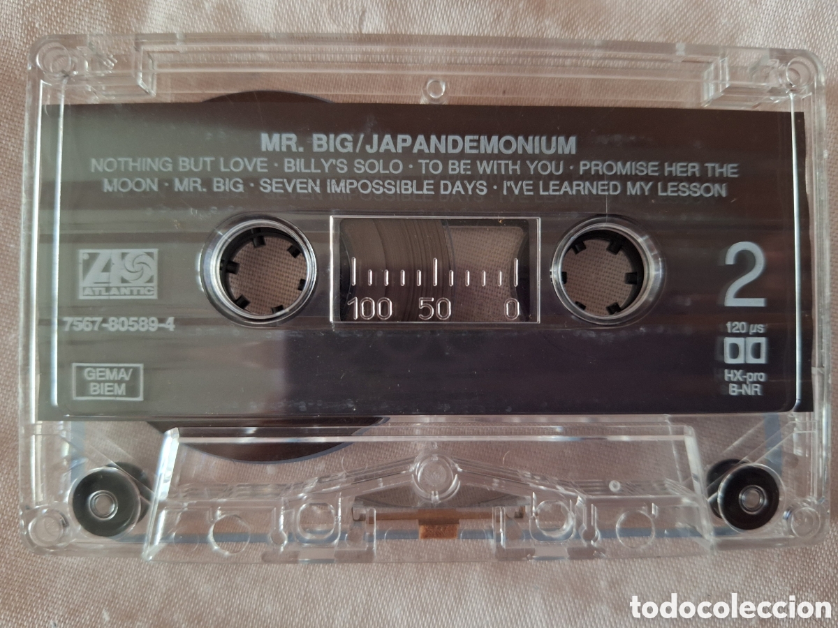 Casetes antiguos: Cinta cassette MR BIG Japandemonium - Foto 5