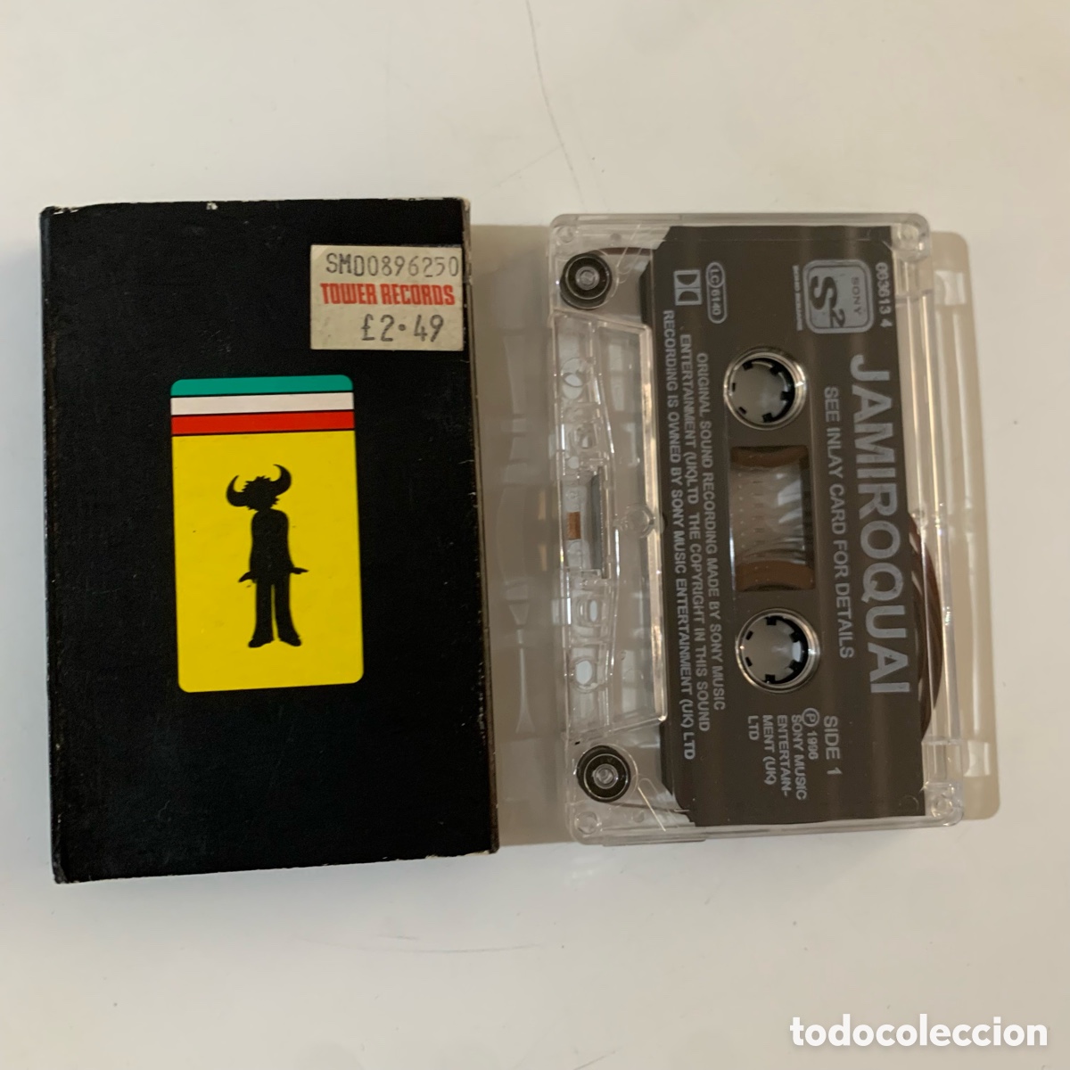 Casetes antiguos: Cinta cassette Jamiroquai - Virtual Insanity de 1996 - Foto 1