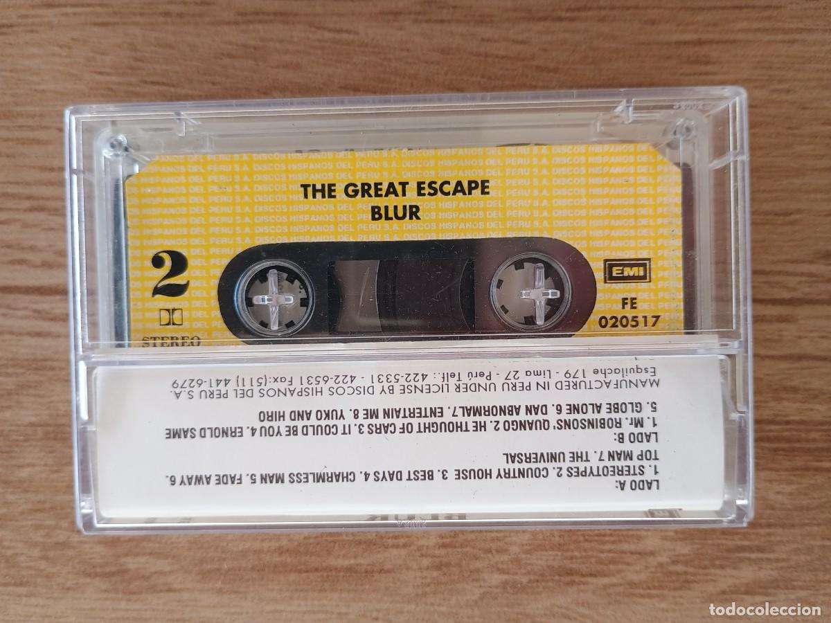 Casetes antiguos: Blur Cassette The Great Scape , Edicion Peru - Foto 2