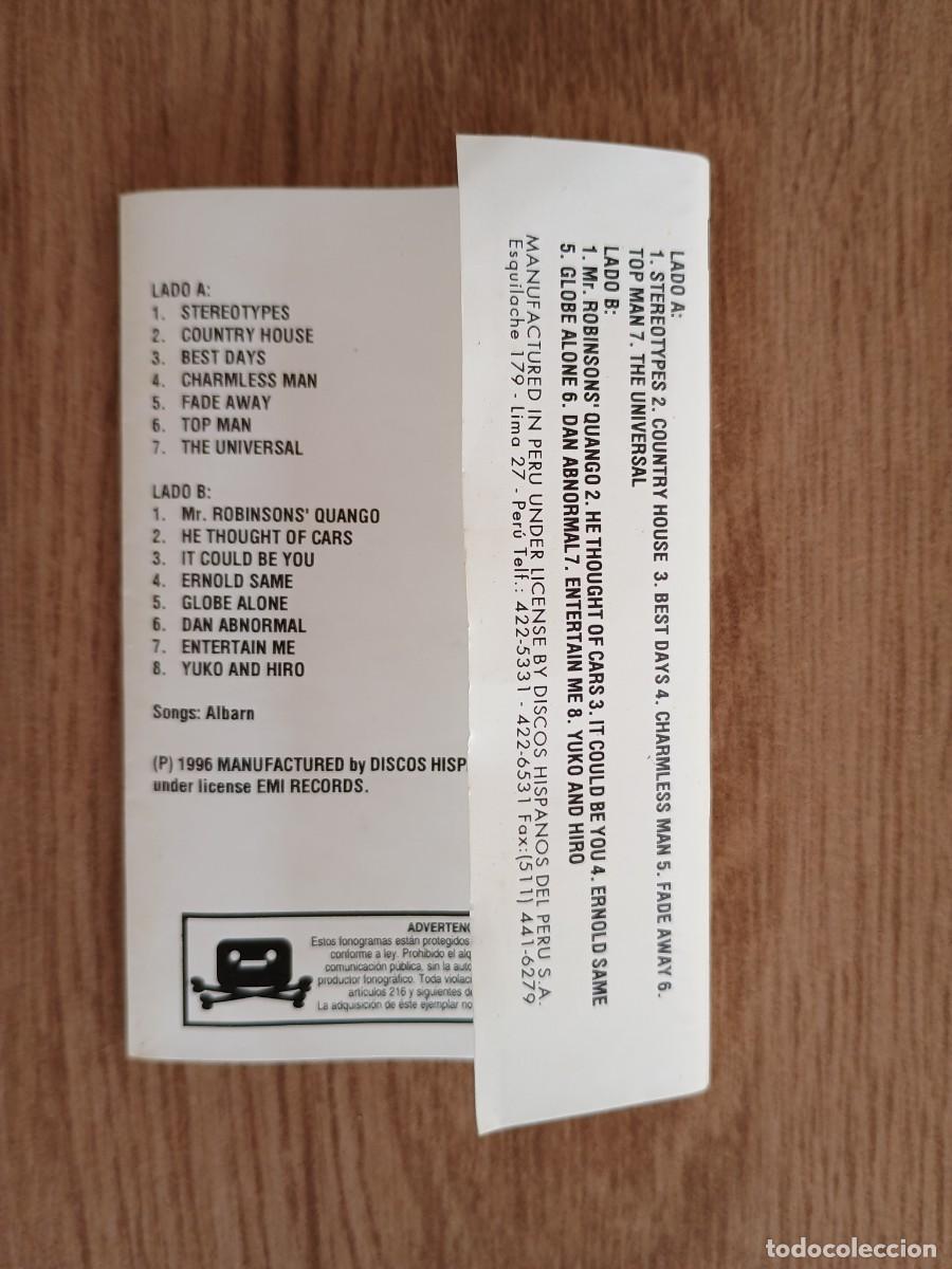 Casetes antiguos: Blur Cassette The Great Scape , Edicion Peru - Foto 3