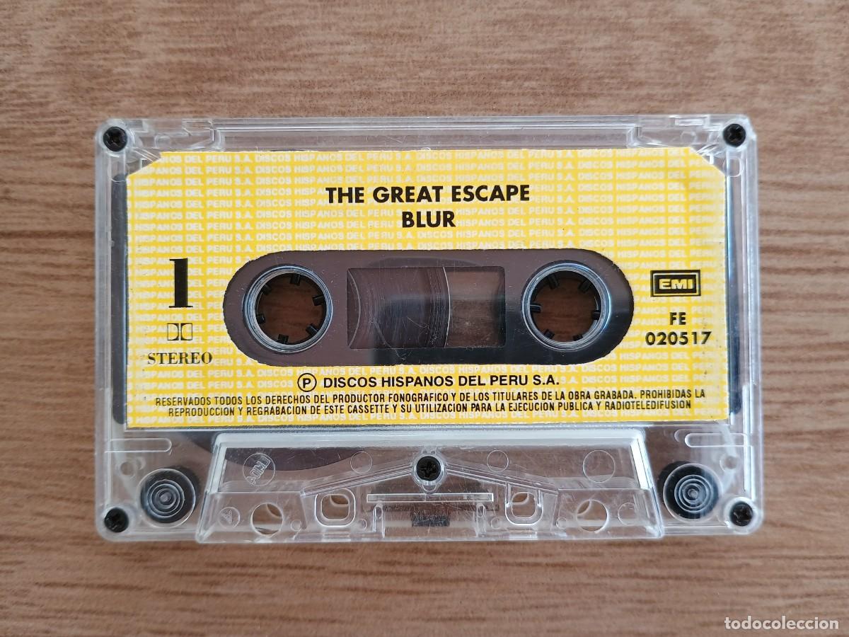Casetes antiguos: Blur Cassette The Great Scape , Edicion Peru - Foto 5