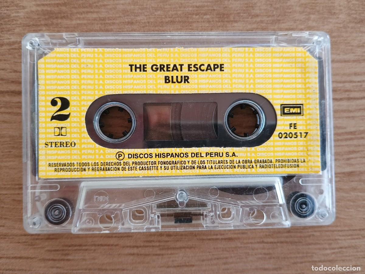 Casetes antiguos: Blur Cassette The Great Scape , Edicion Peru - Foto 6