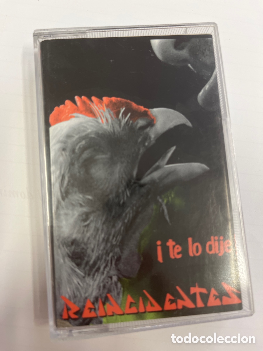 Casetes antiguos: REINCIDENTES - &iexcl;TE LO DIJE! 1997 - Foto 1