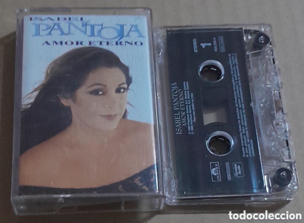 Casetes antiguos: ISABEL PANTOJA - AMOR ETERNO - Foto 1