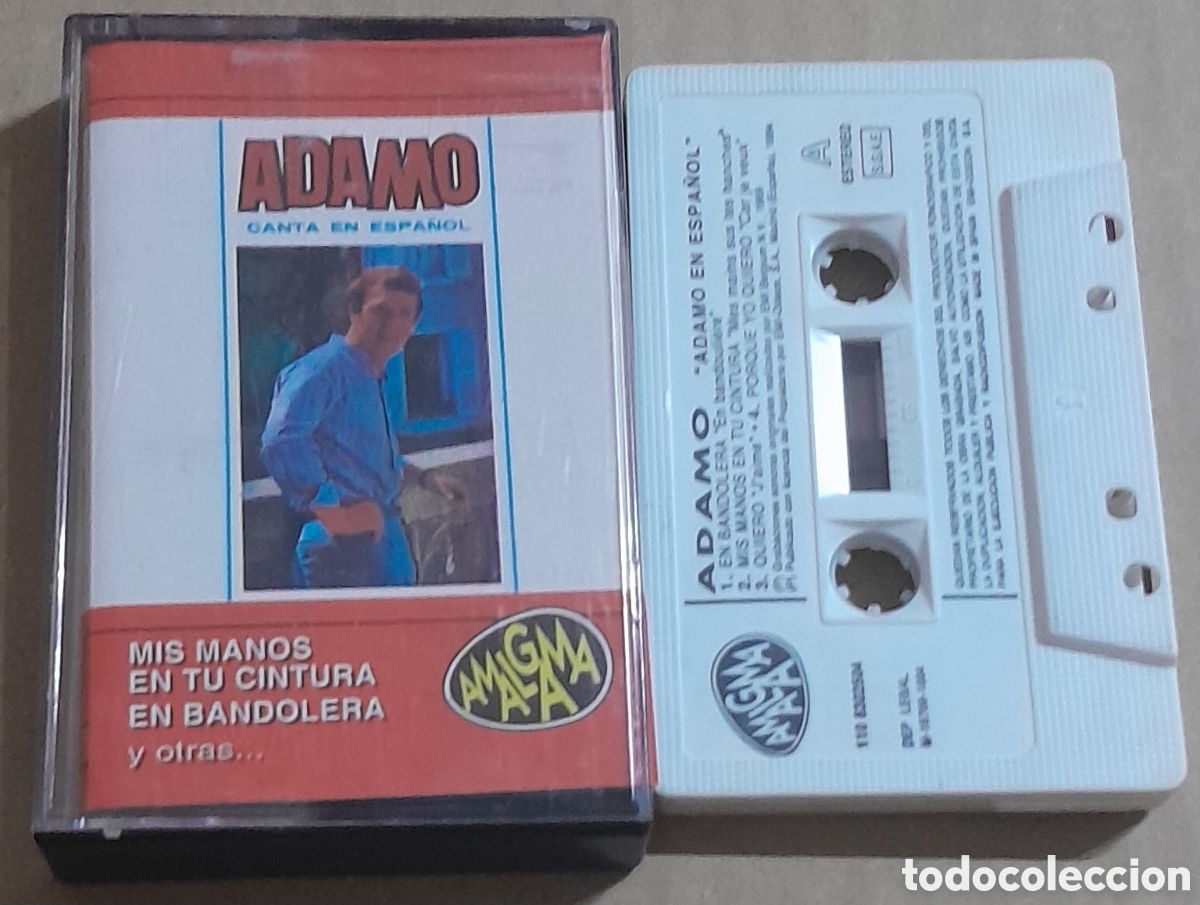 Casetes antiguos: ADAMO - EN ESPA&Ntilde;OL - AMALGAMA - Foto 1